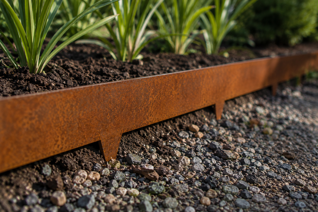 Flejes para Jardín en Acero Corten Oxidado