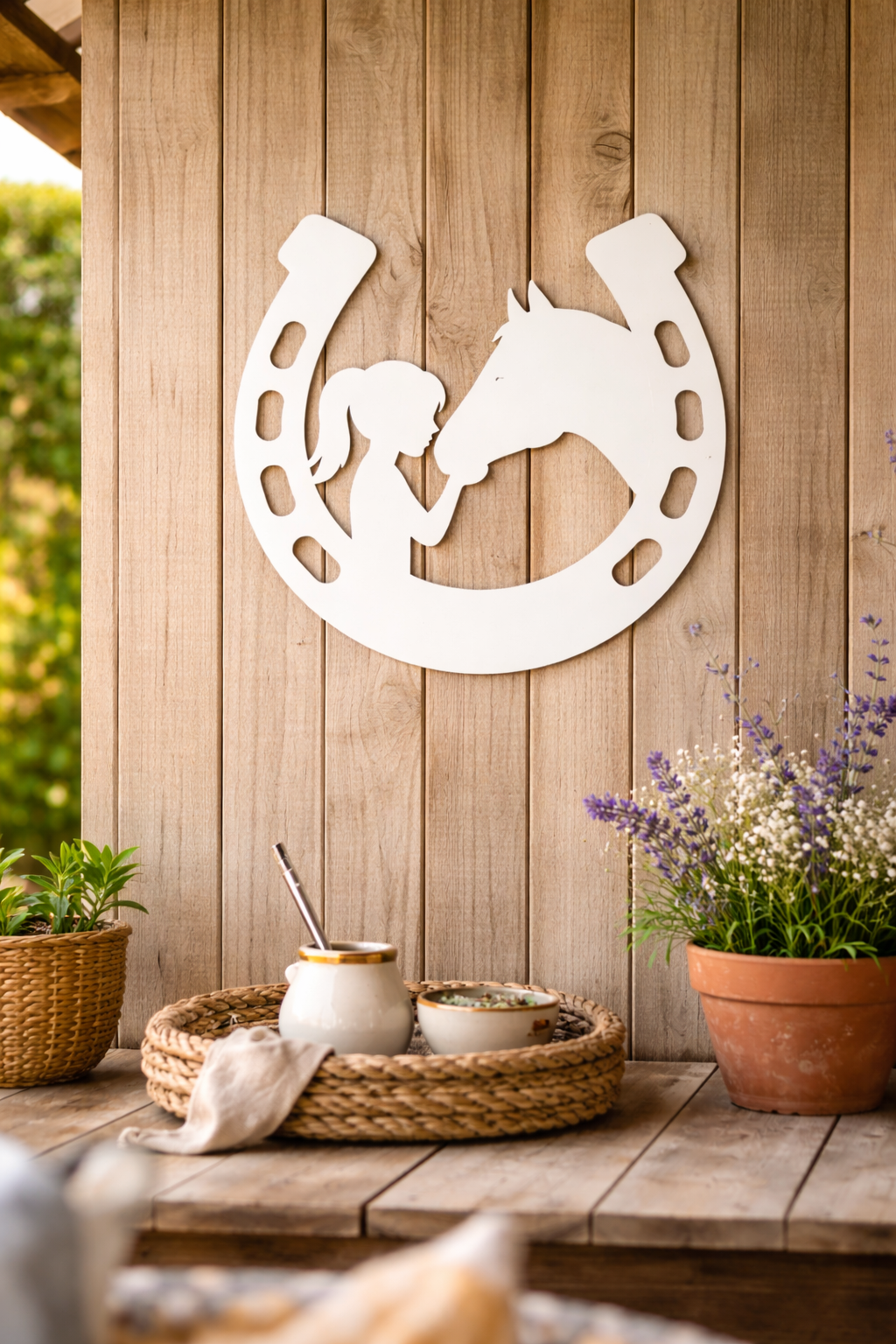 Lazo Eterno – Niña y Caballo